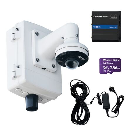 12VDC 4G Mini PTZ CCTV Surveillance Camera for Private Poles