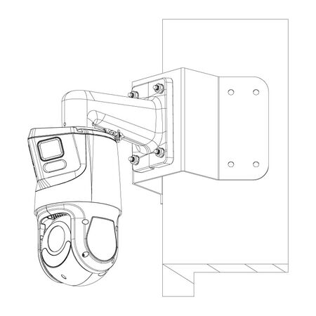 VIP Vision Professional AI Multi Vision Camera (PTZ + 180º Turret)