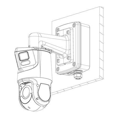 VIP Vision Professional AI Multi Vision Camera (PTZ + 180º Turret)