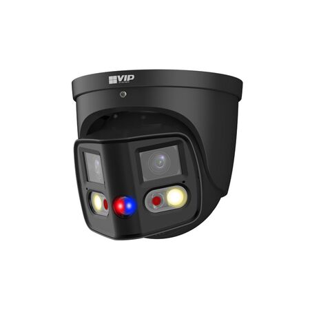 Professional AI Series 8.0MP 180° Active Deterrence Turret (Black)