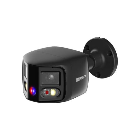 Professional AI Series 8.0MP 180° Active Deterrence Bullet (Black)