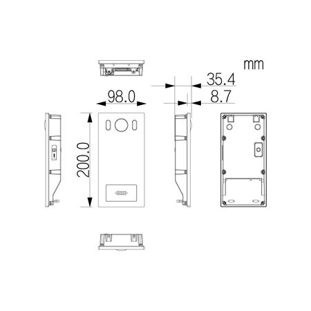 Apartment D2 Series IP Door Station