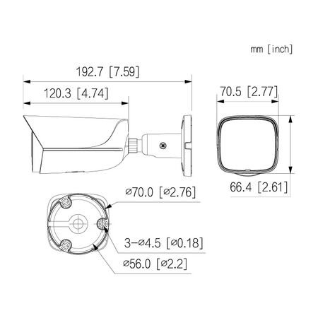 Professional AI Series 8.0MP Fixed Bullet