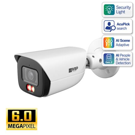 Professional AI Series 6.0MP Fixed Bullet