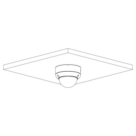 Professional AI Series 6.0MP Fixed Vandal Dome