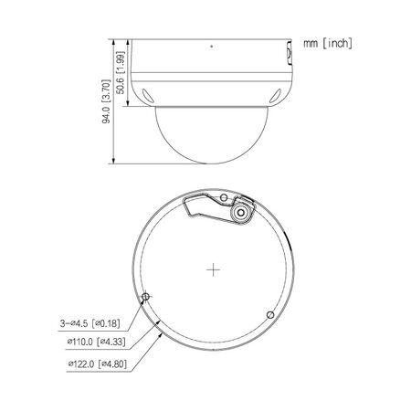 Professional AI Series 8.0MP Motorised Vandal Dome