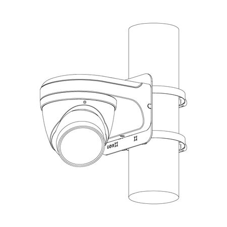Professional AI Series 6.0MP Motorised Turret