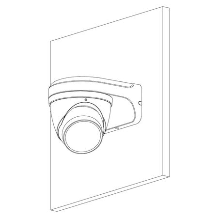 Professional AI Series 6.0MP Motorised Turret