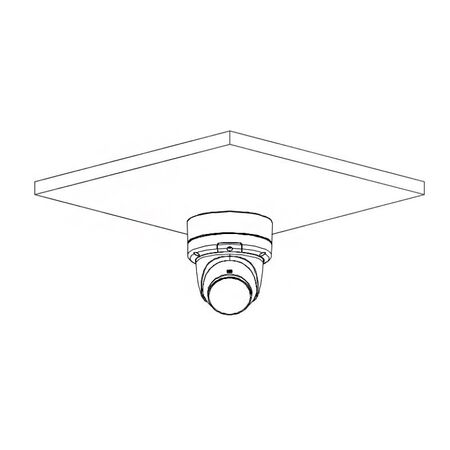 Professional AI Series 6.0MP Fixed Turret (Black)