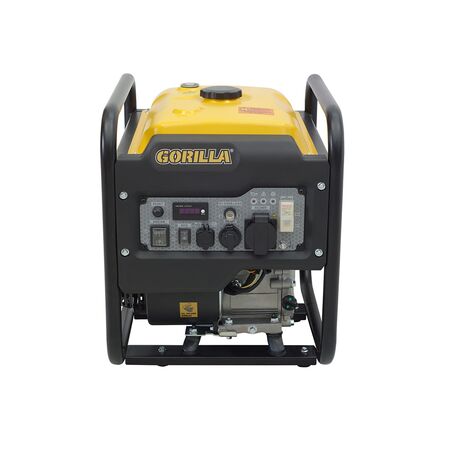 Open Frame Inverter Generator 3500W | 3.2kW Rated Power | 2x USB Outlets | Compact Design by Gorilla Hartman