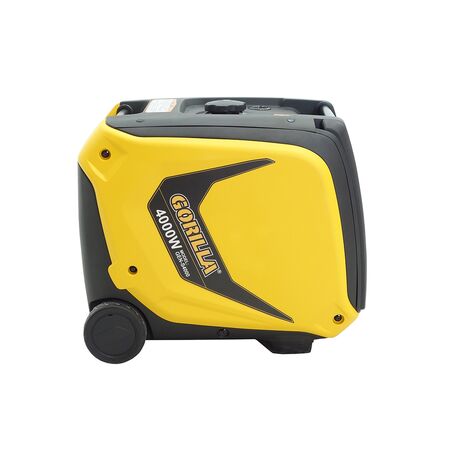 Inverter Generator 4000W | 3.5kW Rated Power | 2x 240V Outlets | EV Charging Capable | Portable by Gorilla Hartman