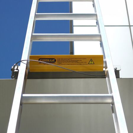Permanent Roof Mount Ladder Bracket | 120kg Capacity | Tie Off Points & Versatile Installation | Gorilla