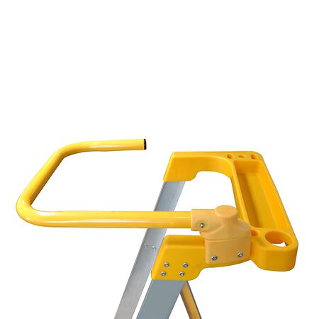 Safety Boom for Gorilla Industrial Platform Ladders | Fits Pro-Lite & Heavy Duty | Simple Open/Close Mechanism | Robust Construction by Gorilla Hartman