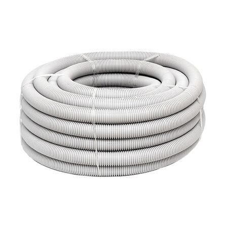 25mm Grey Medium Duty Corrugated Conduit (50m)