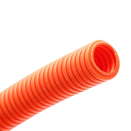 20mm Orange Heavy Duty Corrugated Conduit (50m)