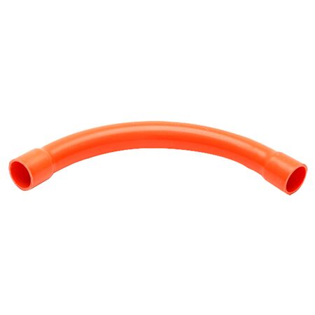 40mm Orange Heavy Duty 90° Sweep Bend