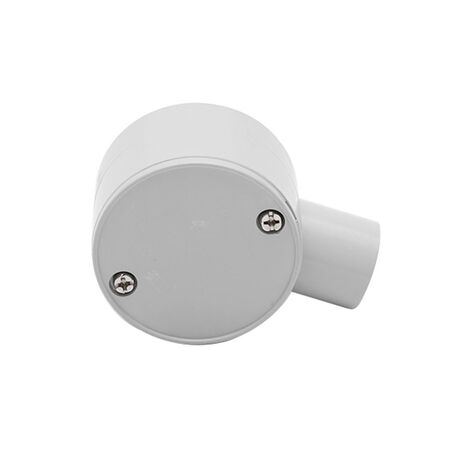 25mm Grey 1-way Junction Box