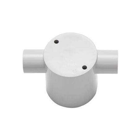 20mm Grey 2-way Deep Junction Box