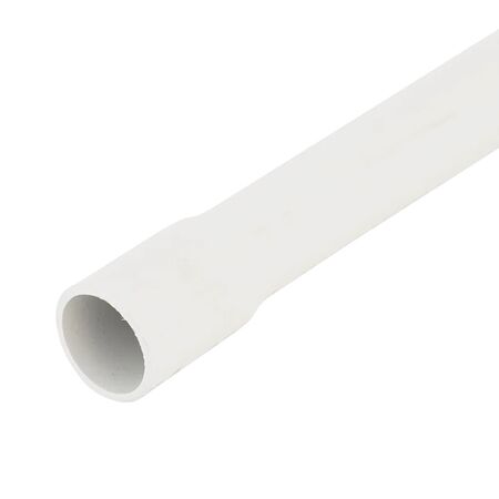 25mm White Medium Duty Rigid Conduit (4m)