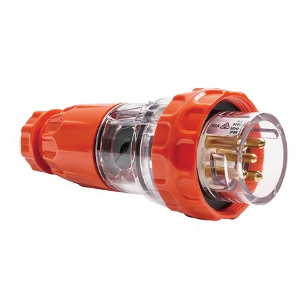 5 Pin Round Industrial Plug 20A