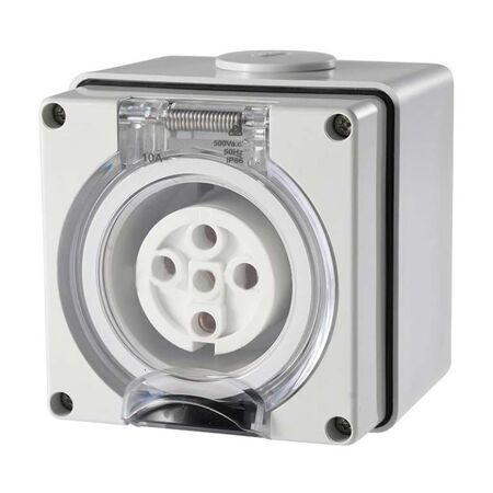 5 Pin Round Industrial Socket 32A