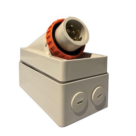 5 Pin Round Appliance Inlet 20A