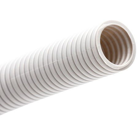 25mm Grey Medium Duty Corrugated Conduit (50m)