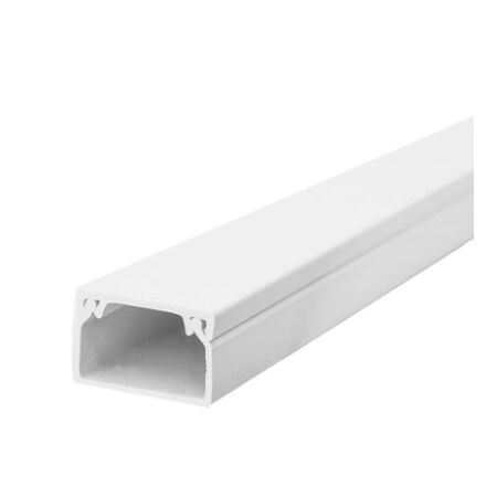 White PVC Wiring duct | 25mm(W) x 16mm(H)