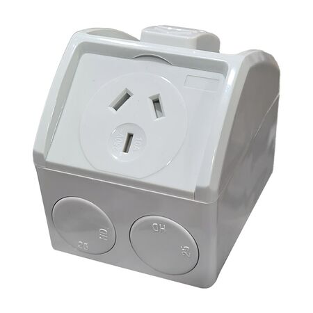 IP53 Weather Protected Single Power Point 15A