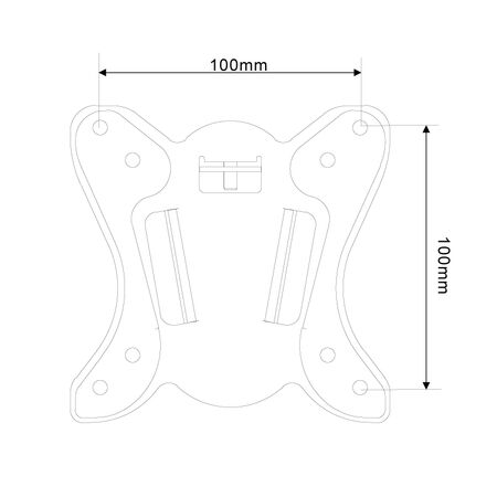 13"-30" Flashview LCD Wall Mount Monitor Bracket