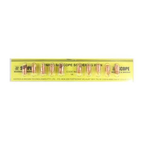 Soldering Iron Tip 6.4mm Suit Superscope Copper Tip In 10 Pack