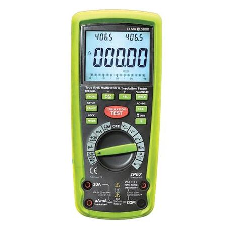 Insulation Tester And 2 in 1 Multimeter True RMS