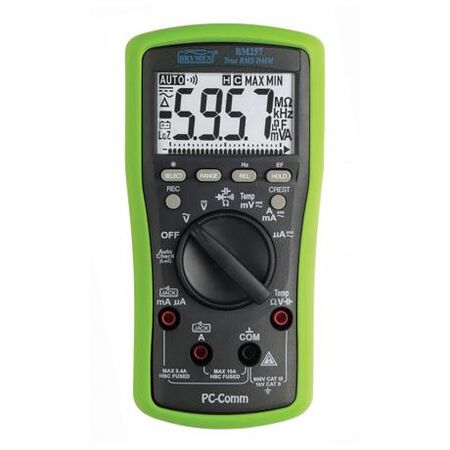 Multimeter RMS With Auto Check With PC/Data Logging And Temperature CAT III