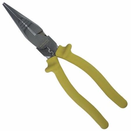 Pliers Long Nose 3x Strip & 2x Crimp Yellow Handle