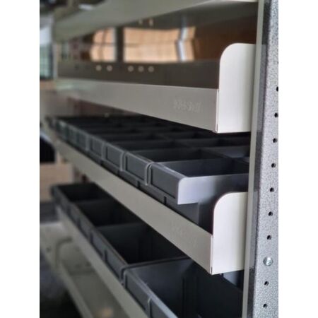 RolaShelf Bin To Suit RSSHL/45/85/105/125 Grey