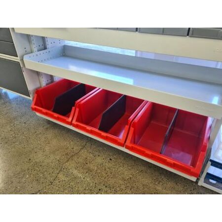 RolaCase Bin Divider For RP240 Bins Black