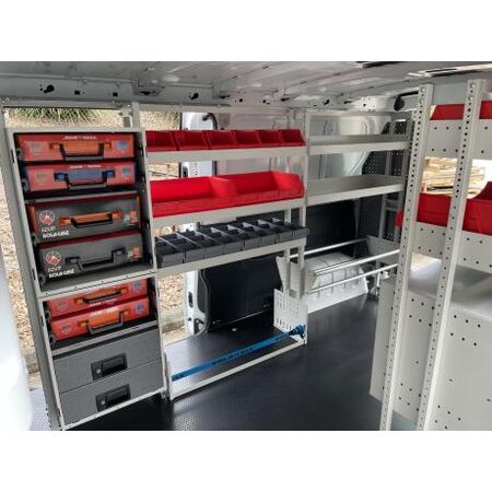 RolaShelf Bin To Suit RSSHL/88/108/128 Grey