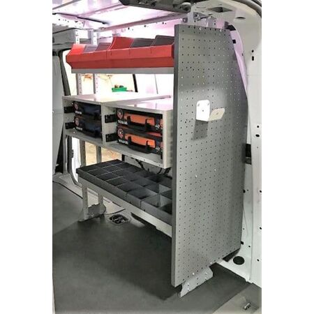 Rolacase Enclosed 2 Drawer Frame With 1x WATRC001 And 1x WATRC002 Case