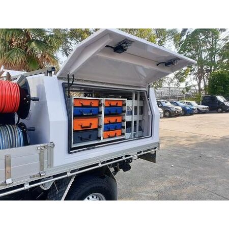 RolaCase Dual Enclosed Cabinet Kit 9x Drawers Plus 9x Carry Cases