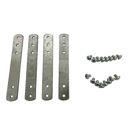 RolaCase Vertical Cabinet Joining Brackets Set Of 4