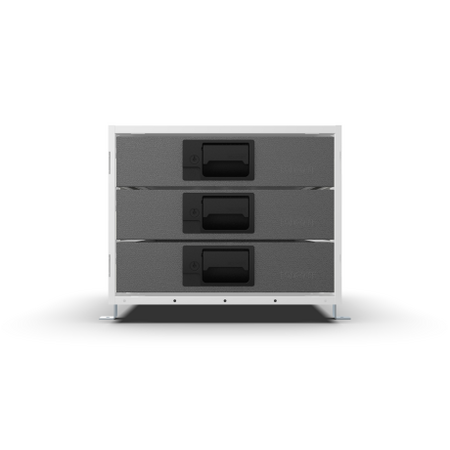 RolaCase Enclosed Cabinet 3x Drawers With 3x RC401 Metal Drawers