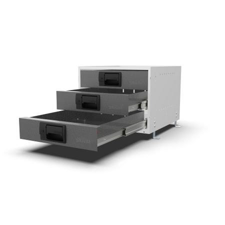RolaCase Enclosed Cabinet 3x Drawers With 3x RC401 Metal Drawers