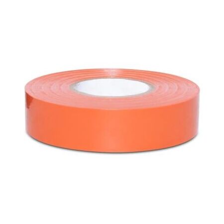Tape Electrical PVC Width 18mm x Length 20m 0.18mm-Thick Orange