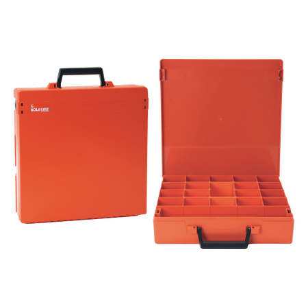 Rolacase Metal Dual Mobile Trolley Kit With 9 Cases Included
