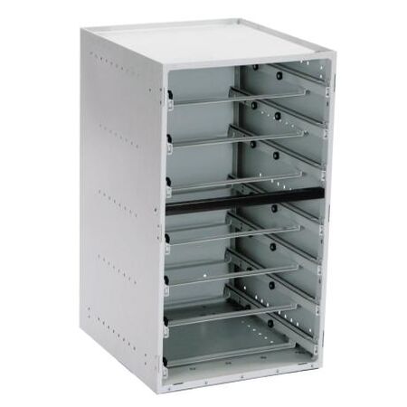 Rolacase Enclosed 7 Drawer Frame Complete With 7 WATRC001 Orange Cases
