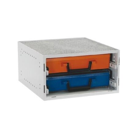 Rolacase Enclosed 2 Drawer Frame With 1x WATRC001 And 1x WATRC002 Case