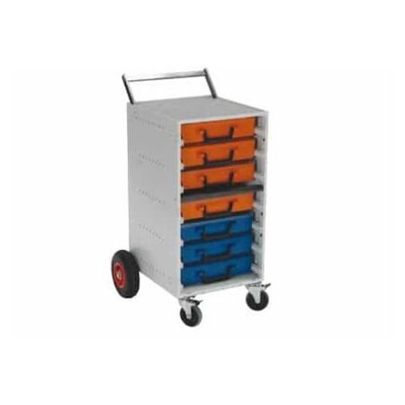 RolaCase Trolley Cabinet Kit 7 Drawer Assembled
