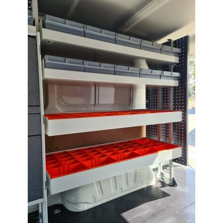 RolaShelf Bin To Suit RSSHL/49/89/109/129 Medium Orange