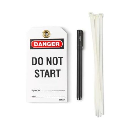 Lockout Tag (Out Of Service) W/Pen 5 Pack