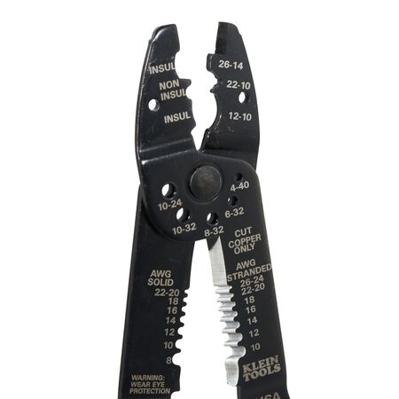 Multi-Tool, Stripper, Crimper, Wire Cutter, 8-22 AWG
